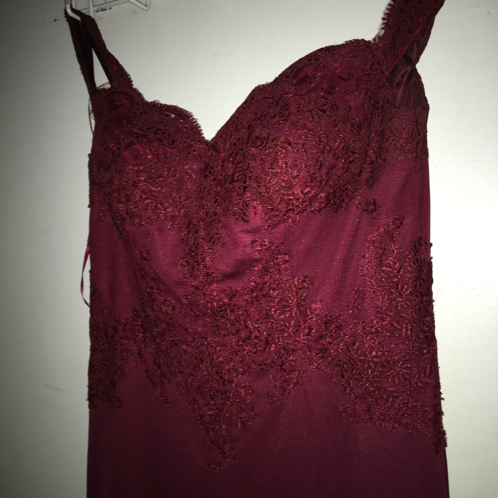 RED FORMAL GOWN